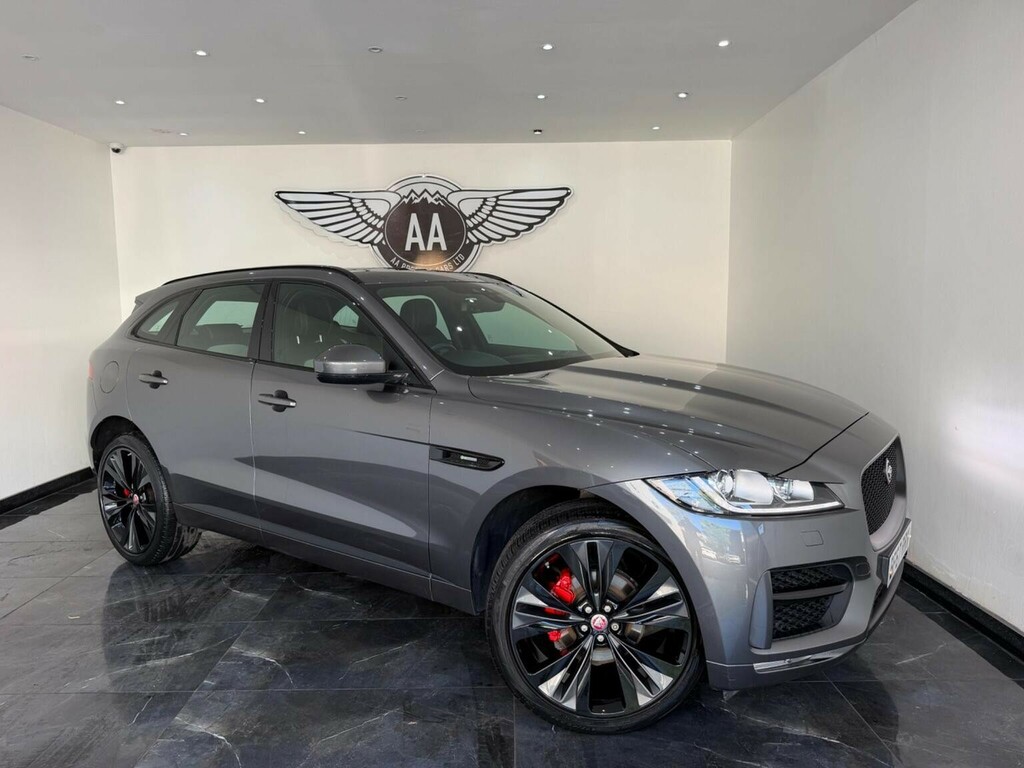 Jaguar F-Pace Suv 2.0 D180 R-sport Awd Euro 6 Ss 20 Grey