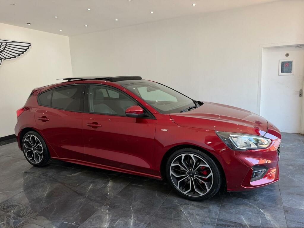 Ford Focus Hatchback 2.0 Ecoblue St-line X Euro 6 Ss NV19APK Red #6