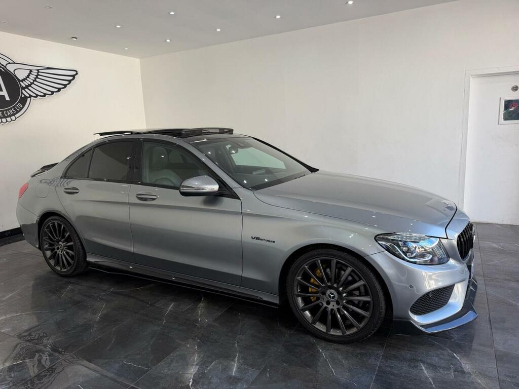 Mercedes-Benz C Class 2.1 C220d Amg Line Premium Plus 7G-tronic Euro Silver #6