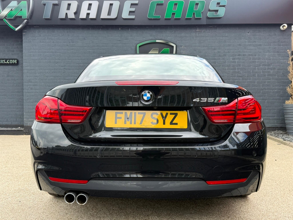 BMW 4 Series Convertible Black #6