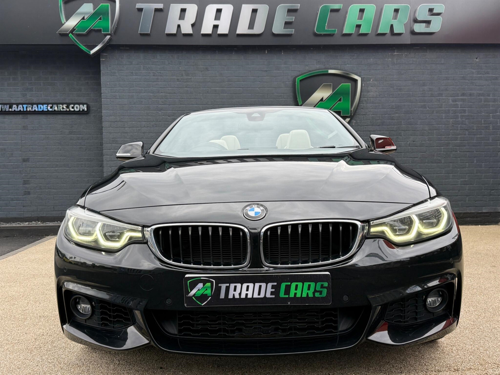 BMW 4 Series Convertible Black #2
