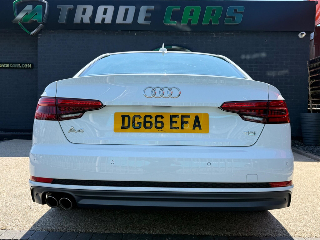 Audi A4 Saloon White #6
