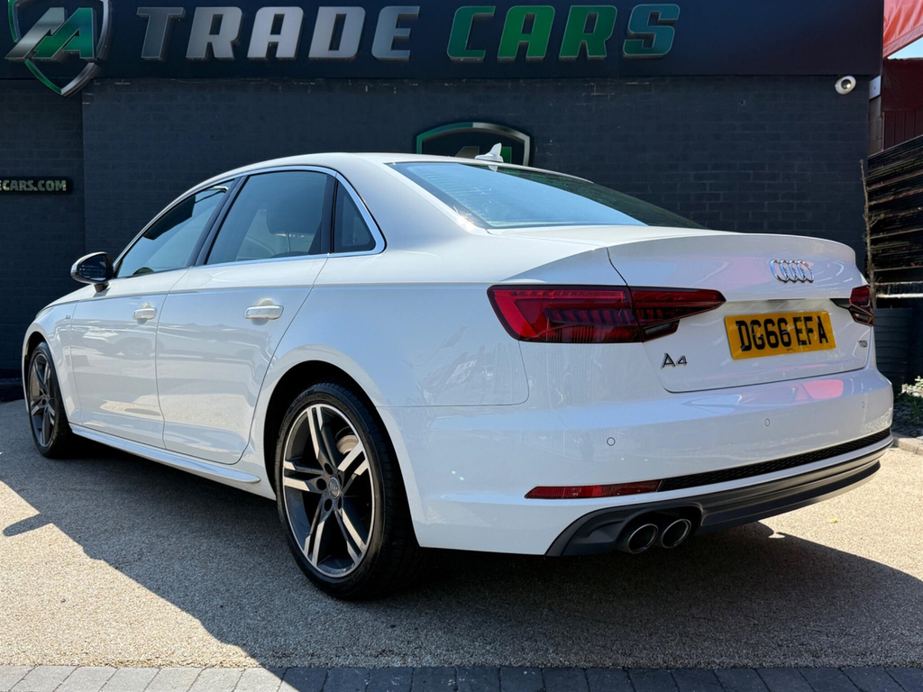 Audi A4 Saloon White #5