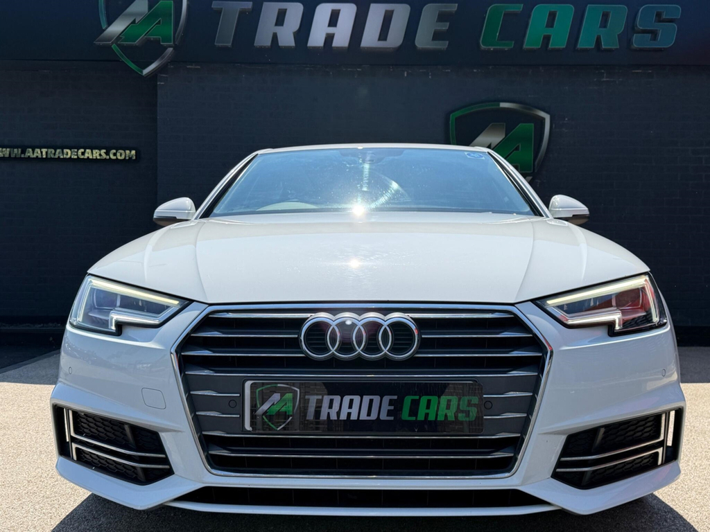 Audi A4 Saloon White #2