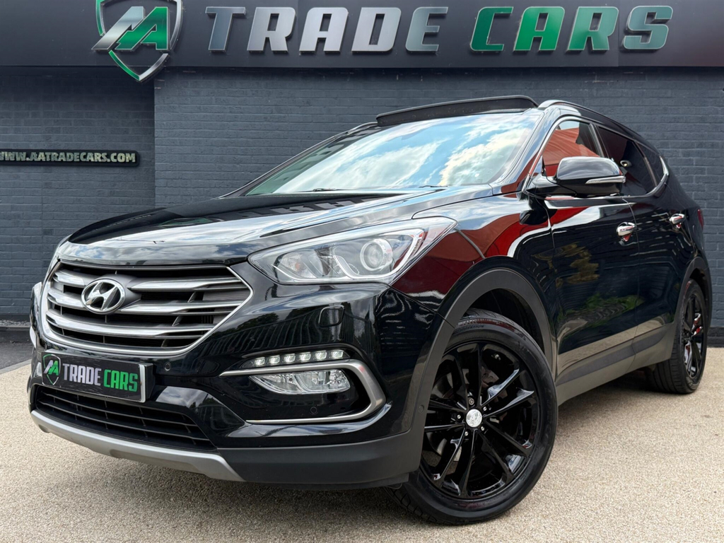 Hyundai Santa Fe Suv Black #3
