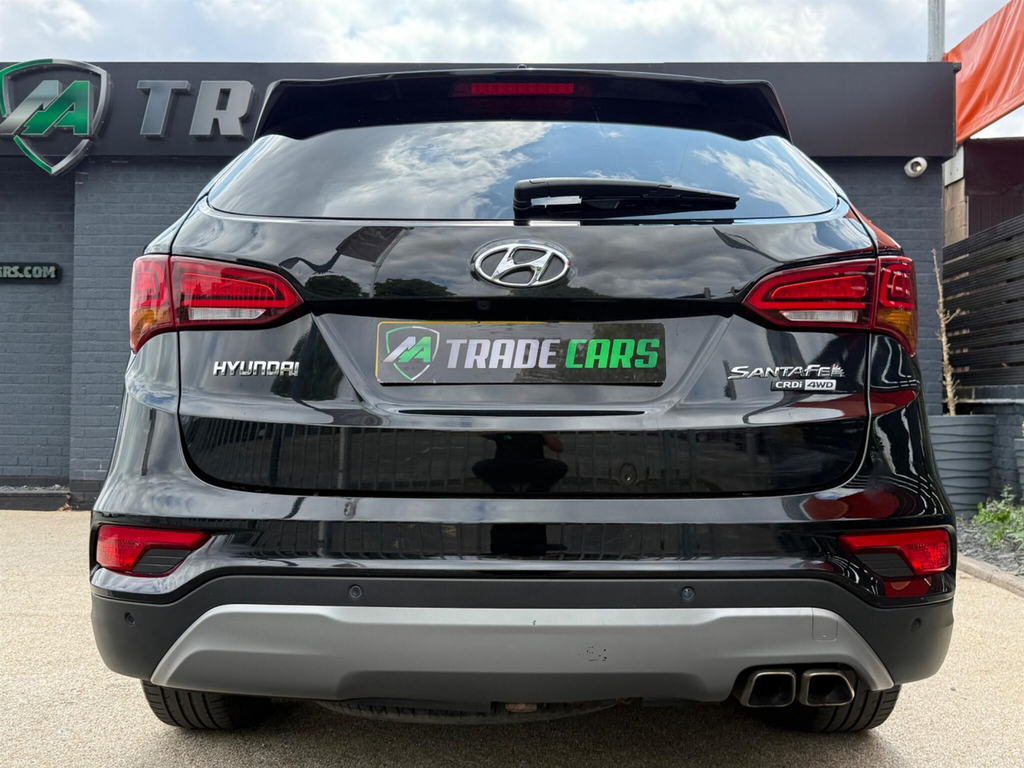 Hyundai Santa Fe Suv Black #6