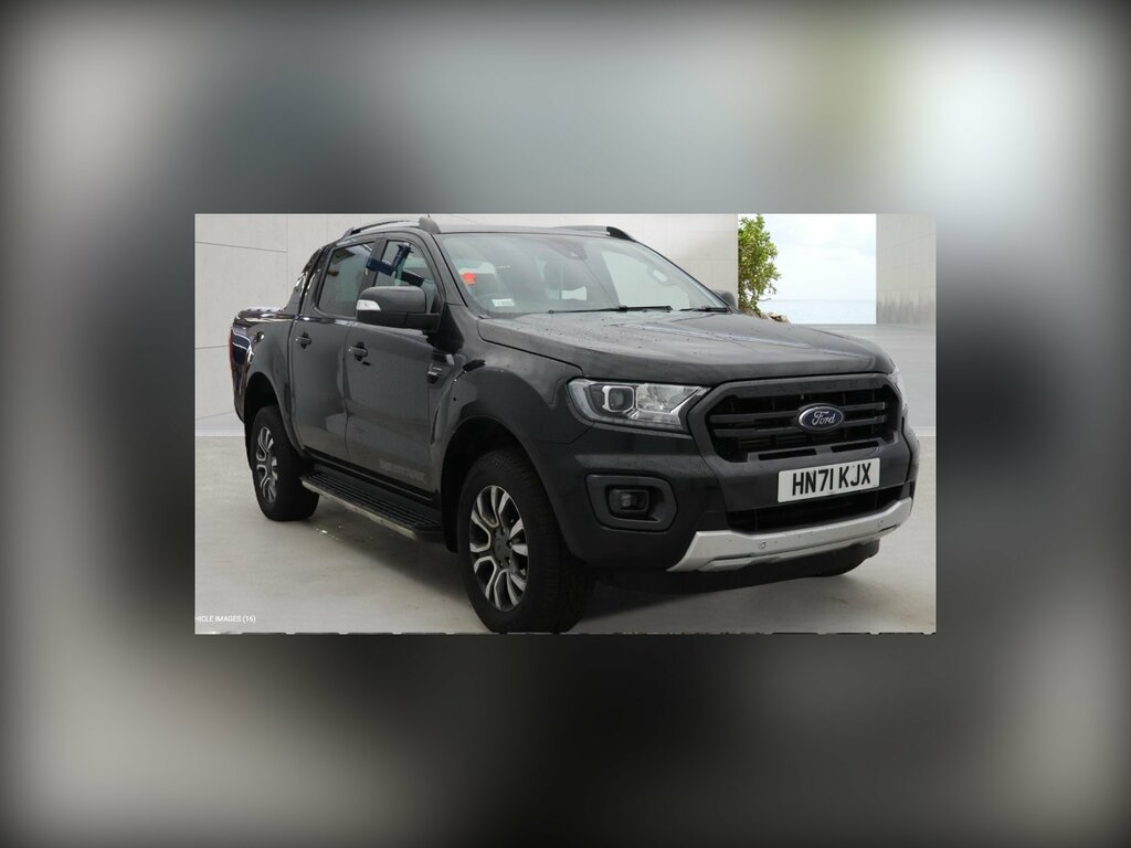 Ford Ranger 2.0 Ecoblue Wildtrak Pickup Double Cab HN71KJX Black #2