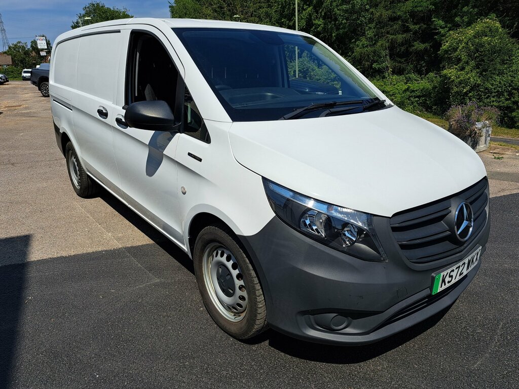 Mercedes-Benz eVito 116 E 66Kwh Progressive Panel Van 6Dr Aut White #3