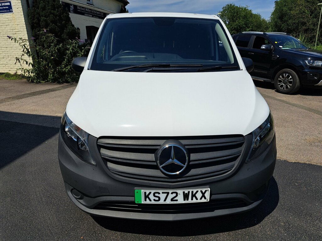 Mercedes-Benz eVito 116 E 66Kwh Progressive Panel Van 6Dr Aut White #2