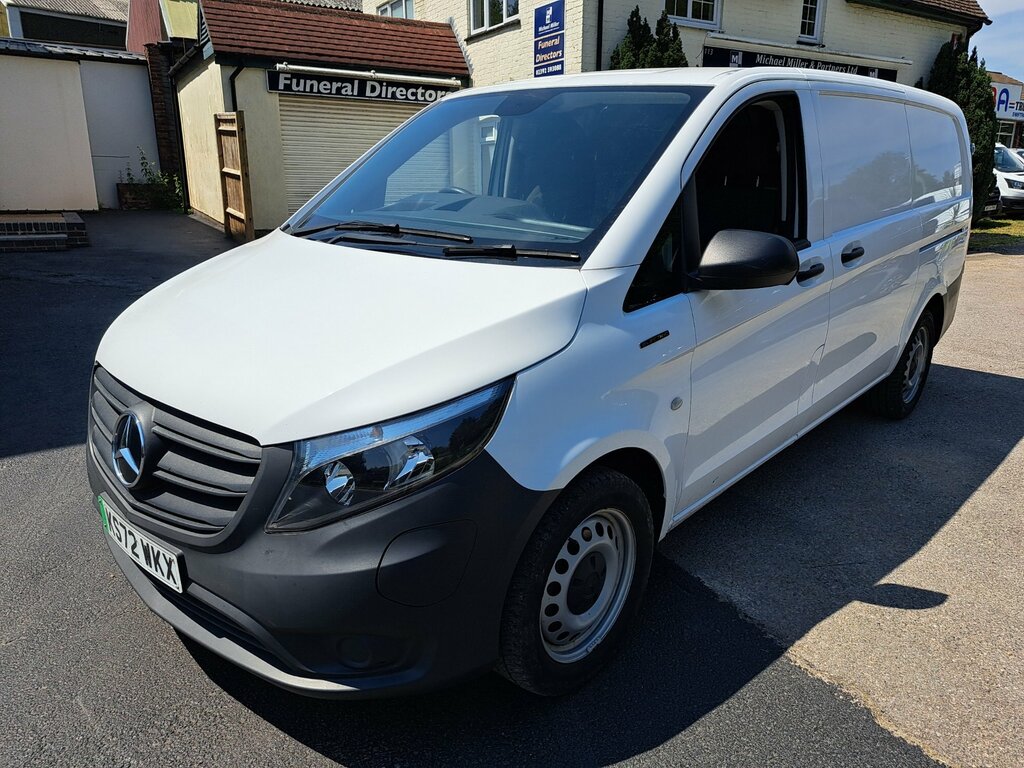 Mercedes-Benz eVito 116 E 66Kwh Progressive Panel Van 6Dr Aut White