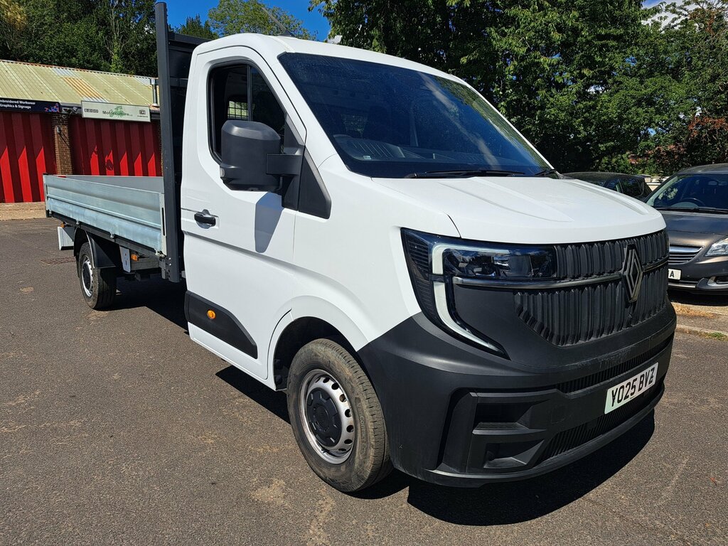 Renault Master 2.0 Dci Ll35 Advance Dropside L3 White #3
