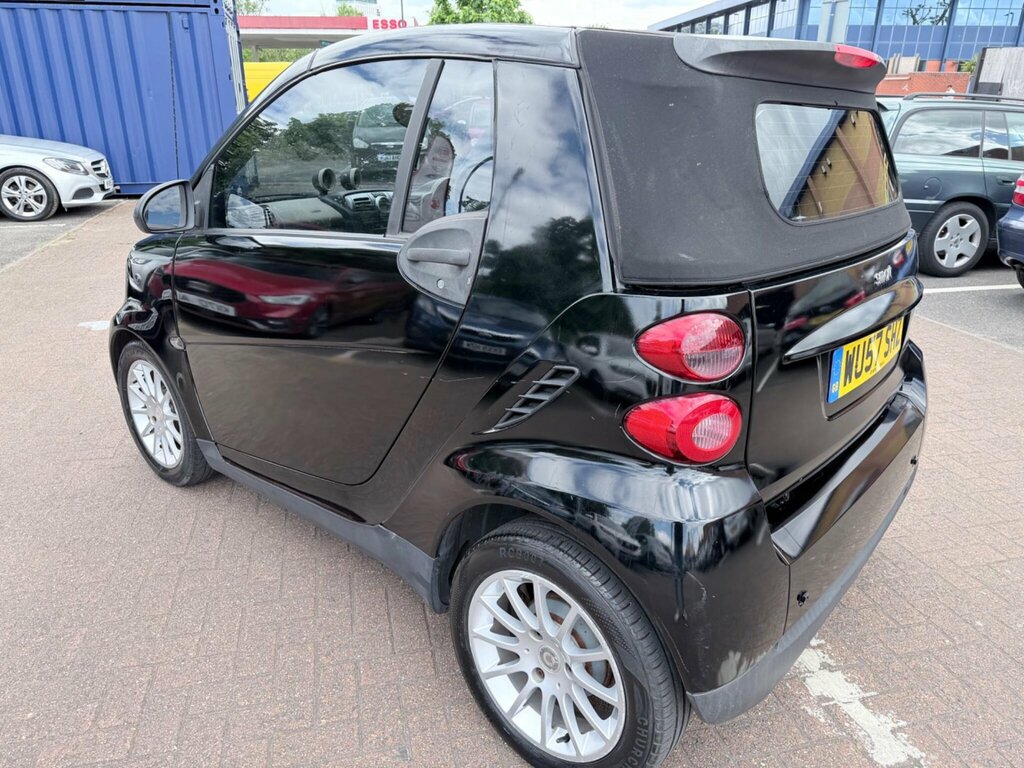 Smart Fortwo Cabrio 1.0 Passion Cabriolet Euro 4 Black #5