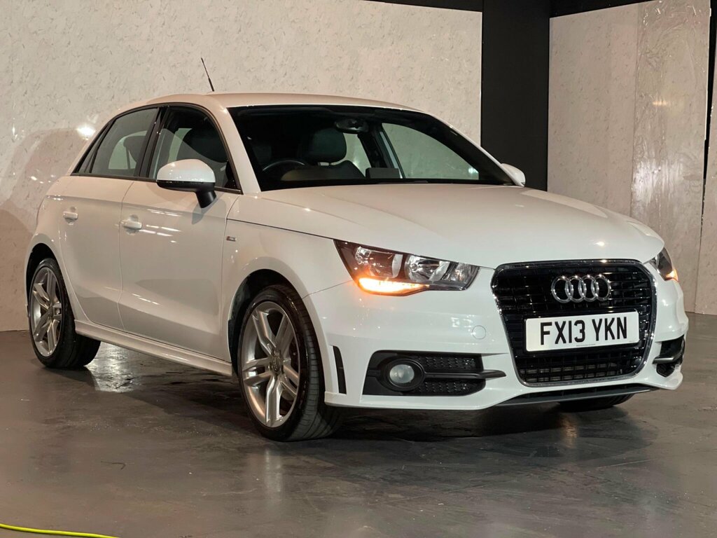 Audi A1 1.4 Tfsi S Line Sportback S Tronic Euro FX13YKN White #2