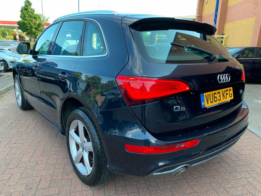 Audi Q5 2.0 Tdi S Line S Tronic Quattro Euro 5 Ss Blue #4