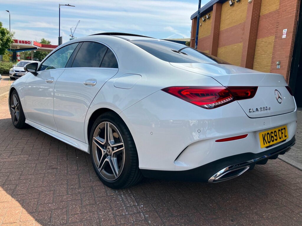 Mercedes-Benz CLA Class 2.0 Cla220d Amg Line Premium Plus 2 Coupe 8G-dct White #3