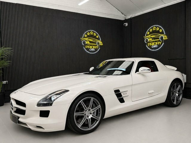 Mercedes-Benz SLS 6.2 63 V8 Amg Coupe Spds Dct Euro 5 57 White #3
