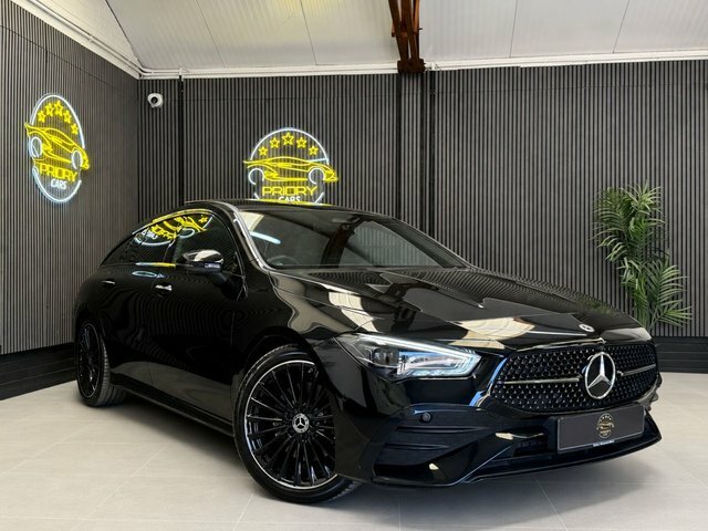 Mercedes-Benz CLA Class 1.3 Cla200h Mhev Amg Line Premium Plus Shooting Black