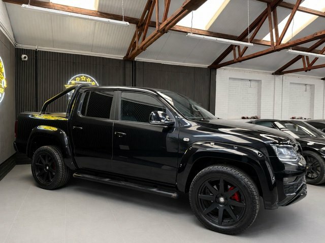 Volkswagen Amarok 3.0 Tdi V6 Highline Pickup Double Cab A Black #2