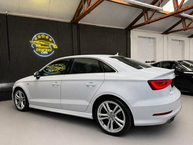 Audi A3 2.0 Tdi S Line Saloon Euro 6 S GF16RNA White #6