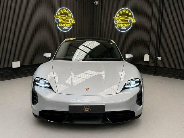 Porsche Taycan Performance Plus 93.4Kwh Turbo Saloon Silver #4