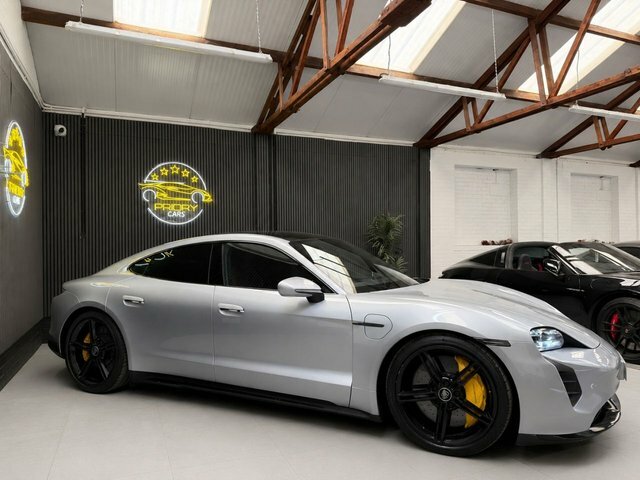Porsche Taycan Performance Plus 93.4Kwh Turbo Saloon Silver #2