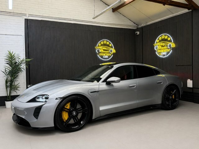 Porsche Taycan Performance Plus 93.4Kwh Turbo Saloon Silver #3