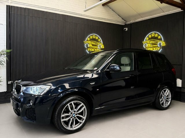 BMW X3 2.0 20D M Sport Suv Xdrive Euro 6 RV17VDJ Black #3