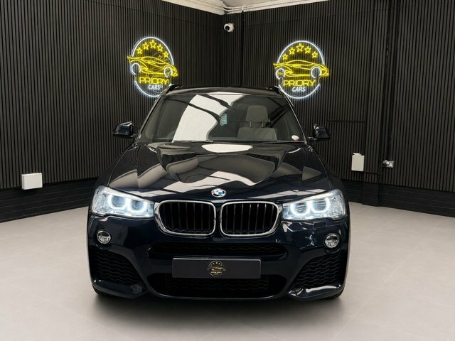 BMW X3 2.0 20D M Sport Suv Xdrive Euro 6 RV17VDJ Black #4