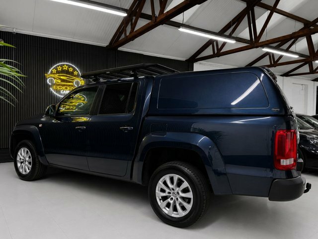 Volkswagen Amarok 3.0 Tdi V6 Trendline Pickup Double Cab Blue #6