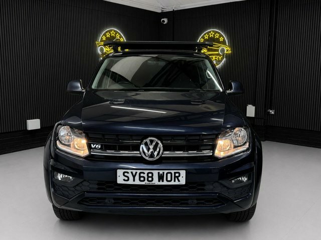 Volkswagen Amarok 3.0 Tdi V6 Trendline Pickup Double Cab Blue #4