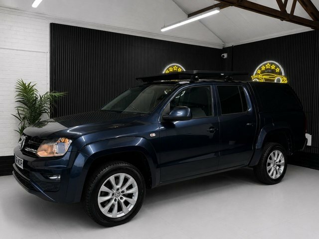 Volkswagen Amarok 3.0 Tdi V6 Trendline Pickup Double Cab Blue #3