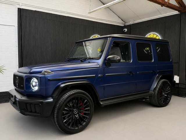 Mercedes-Benz G Class 4.0 G63 V8 Biturbo Mhev Amg Magno Edition Suv Blue #3