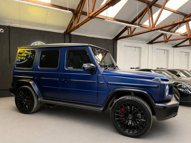 Mercedes-Benz G Class 4.0 G63 V8 Biturbo Mhev Amg Magno Edition Suv Blue #2
