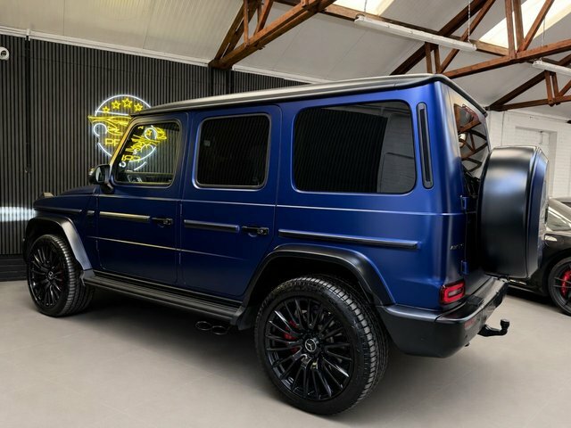 Mercedes-Benz G Class 4.0 G63 V8 Biturbo Mhev Amg Magno Edition Suv Blue #6