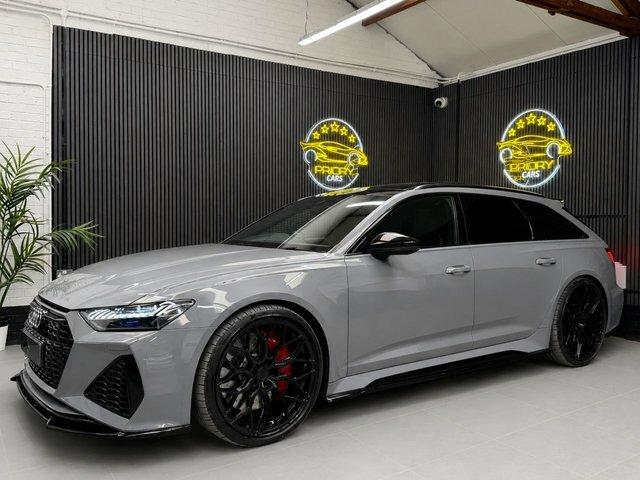 Audi RS6 Avant 4.0 Tfsi V8 Launch Edition Estate Tiptr Grey #3
