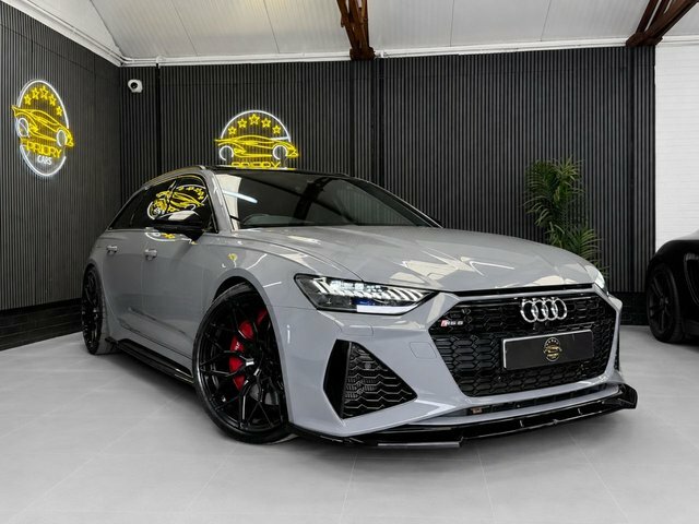 Audi RS6 Avant 4.0 Tfsi V8 Launch Edition Estate Tiptr Grey