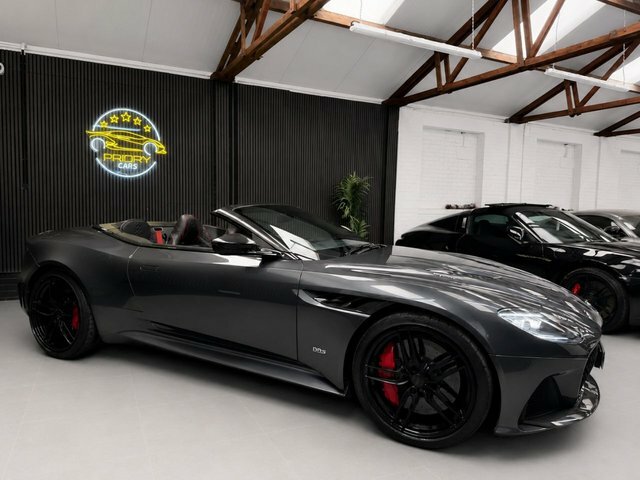 Aston Martin DBS 5.2 V12 Biturbo Superleggera Volante Au Grey #2