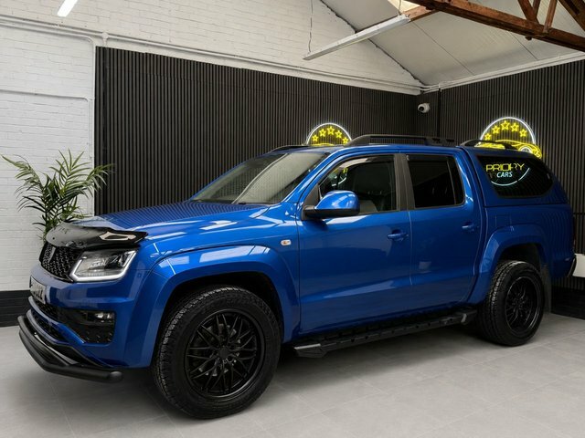 Volkswagen Amarok 3.0 Tdi V6 Bluemotion Tech Highline Pickup Double Blue #3