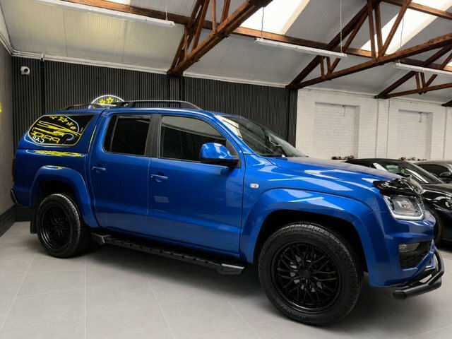 Volkswagen Amarok 3.0 Tdi V6 Bluemotion Tech Highline Pickup Double Blue #2
