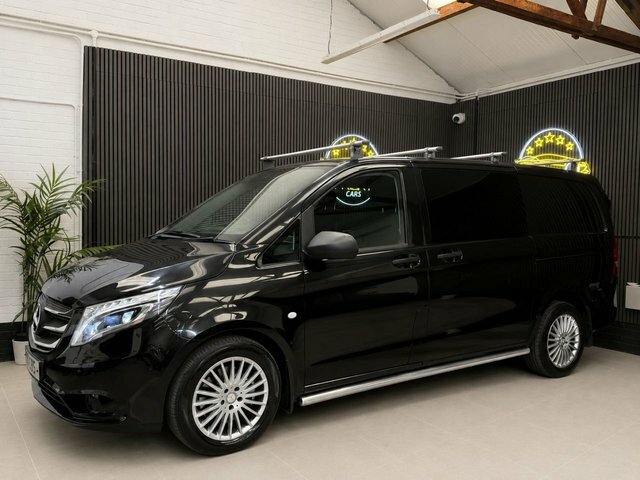 Mercedes-Benz Vito 2.1 119 Cdi Bluetec Sport Crew Van Double Cab Black #3