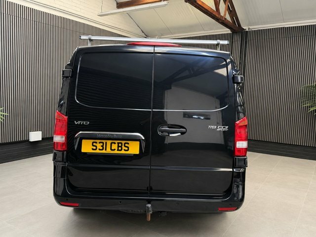 Mercedes-Benz Vito 2.1 119 Cdi Bluetec Sport Crew Van Double Cab Black #5