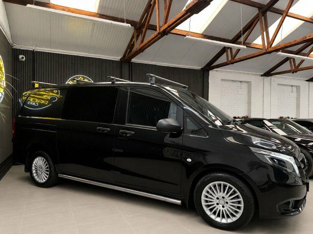 Mercedes-Benz Vito 2.1 119 Cdi Bluetec Sport Crew Van Double Cab Black #2