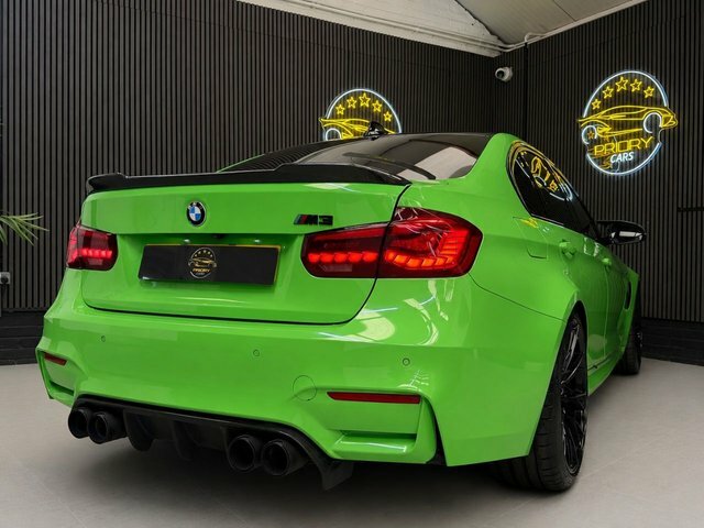BMW M3 2017 3.0 Biturbo Competition Saloon Dct Black #8