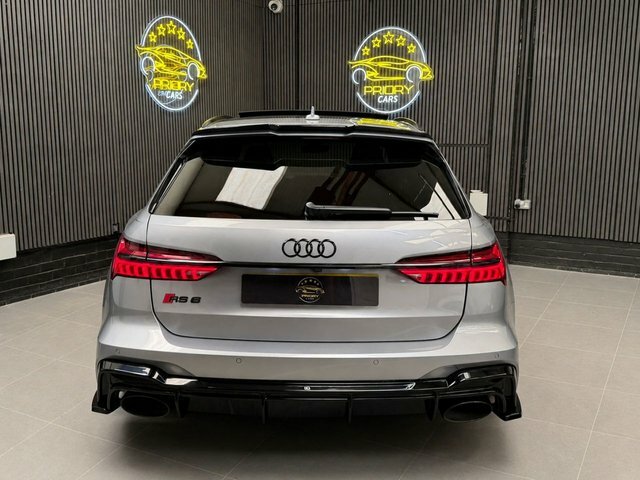 Audi RS6 Avant 4.0 Tfsi V8 Vorsprung Estate Tiptronic Silver #4