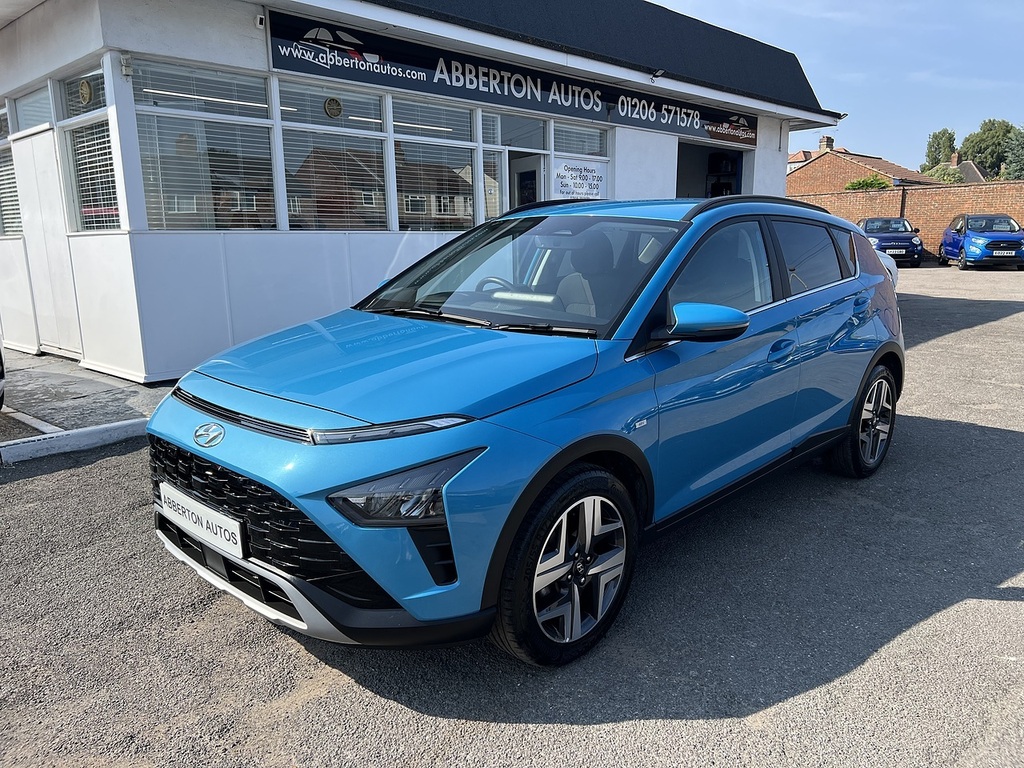Hyundai Bayon 1.0 T-gdi Mhev Premium Suv Hybrid Manua Blue