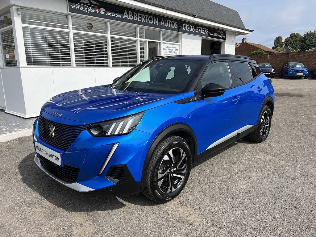 Peugeot e-2008 50Kwh Gt 7Kw Charger Blue