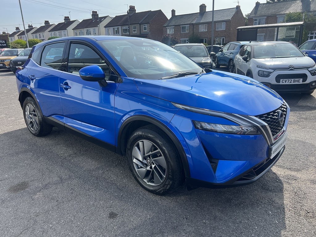 Nissan Qashqai 1.3 Dig-t Mhev Acenta Premium Suv Hybri AK23LWP Blue #3