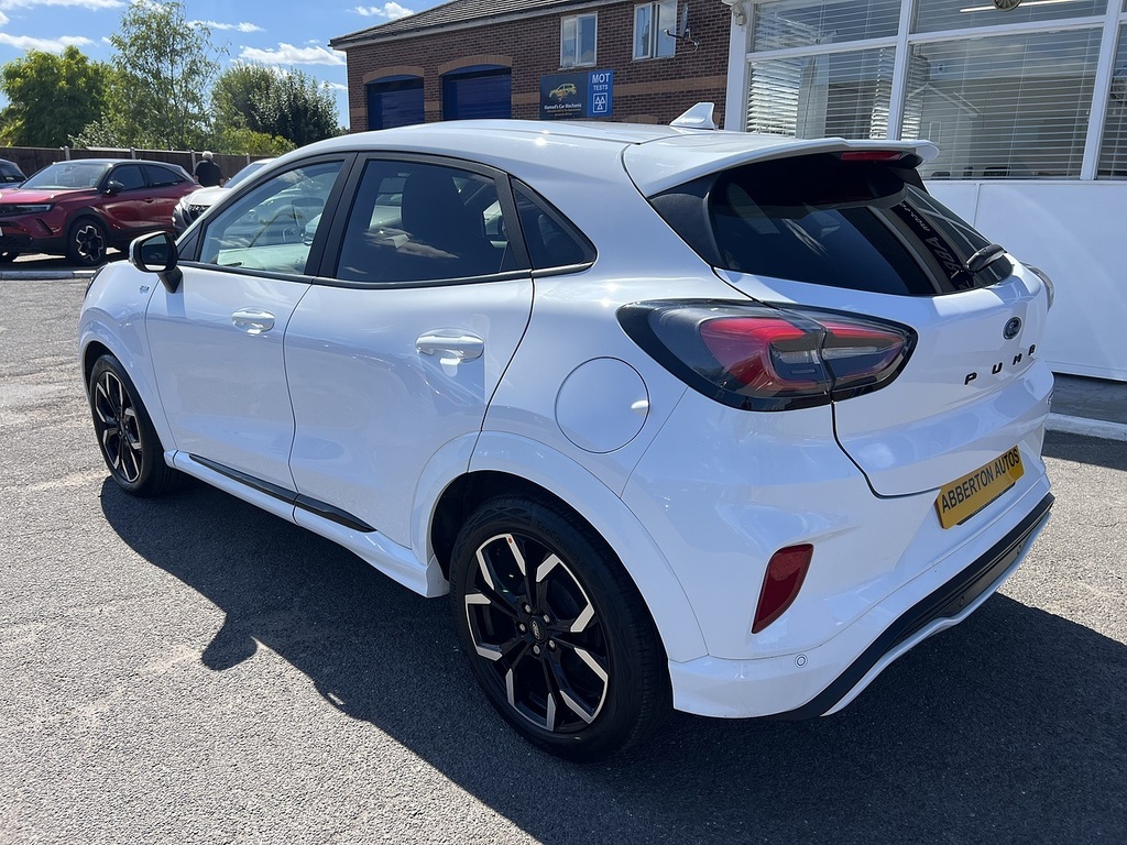 Ford Puma 1.0T Ecoboost Mhev St-line X Suv Hybrid MT23HYJ White #6