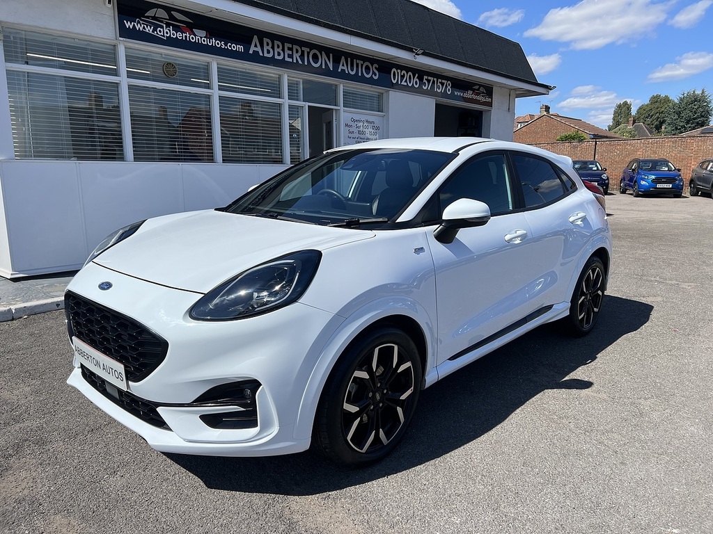 Ford Puma 1.0T Ecoboost Mhev St-line X Suv Hybrid White