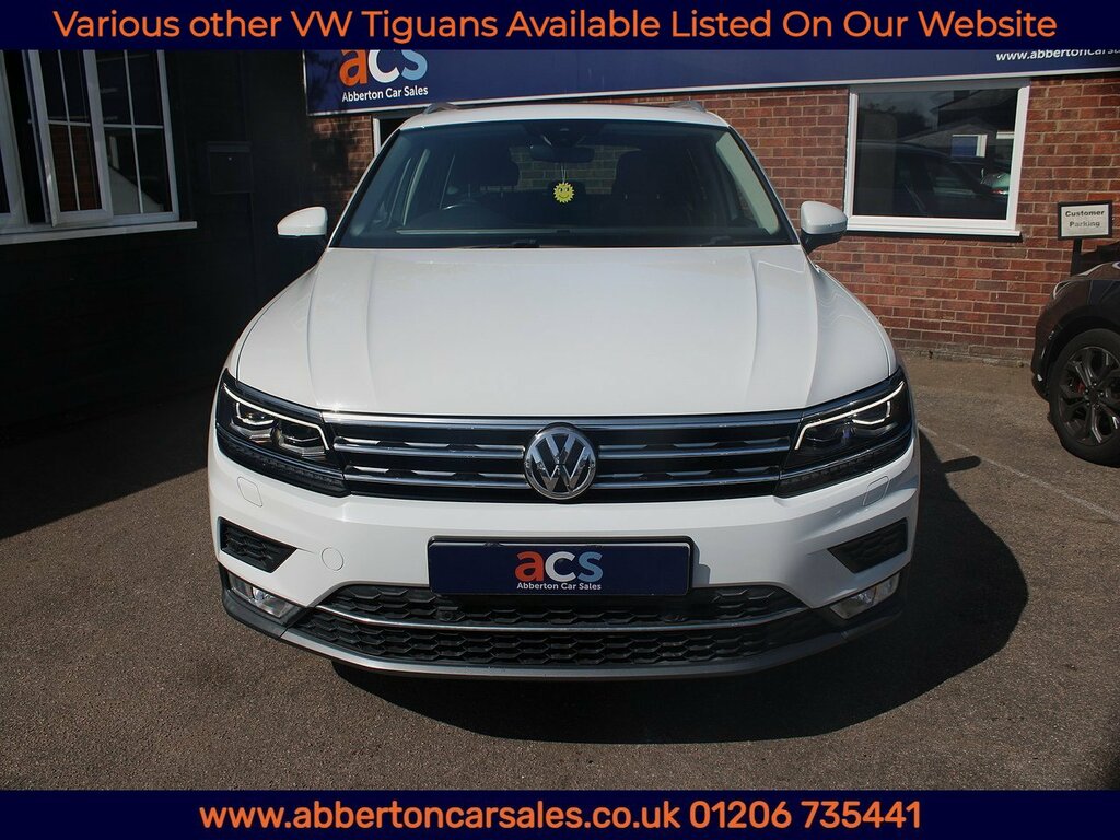 Volkswagen Tiguan Tdi Bluemotion Tech Sel YC17NZS White #2